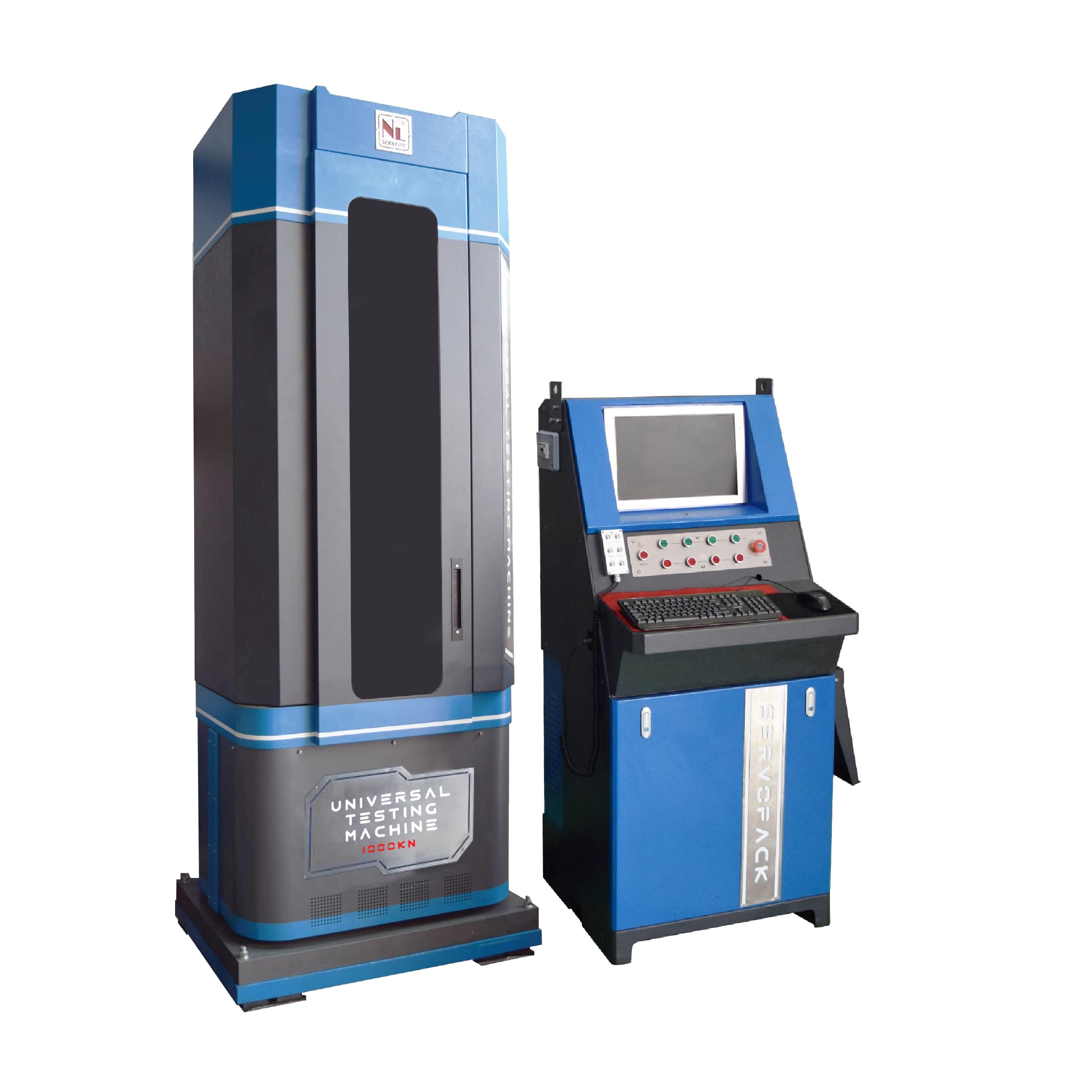 Electro-Hydraulic Servo Control Universal Testing Machine 1000kN